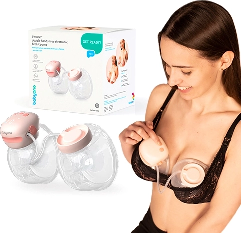 BabyOno Twinny bežična dupla električna izdajalica majčinog mlijeka