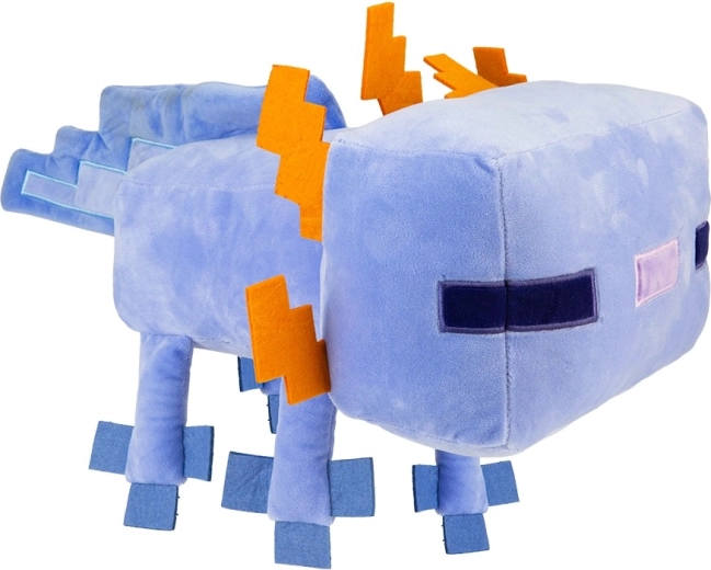 Minecraft plišani aksolotl plavi 44 cm