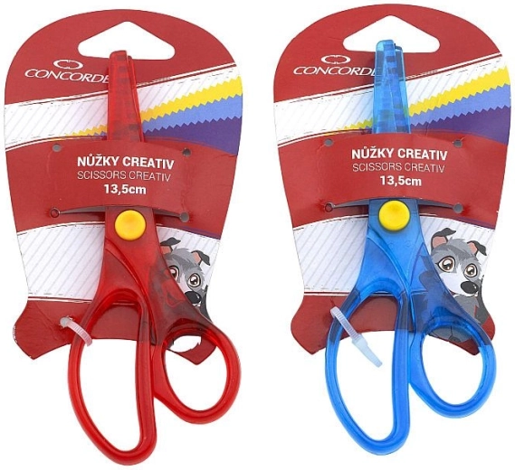 Kreativne škare Concorde Creativ 13,5 cm s nazubljenim rubom