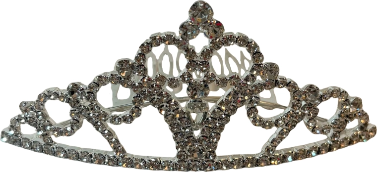 Ružičasta traka za kosu Crystal Rose SPARKYS