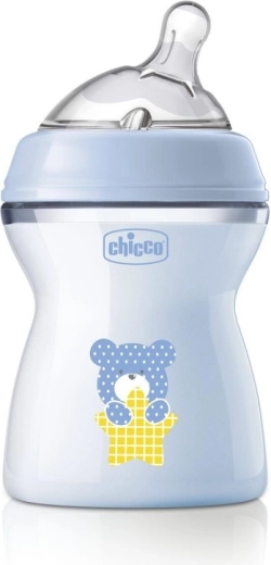 Chicco antikolik bočica za bebe NaturalFeeling 250 ml za dječake 2 mj+