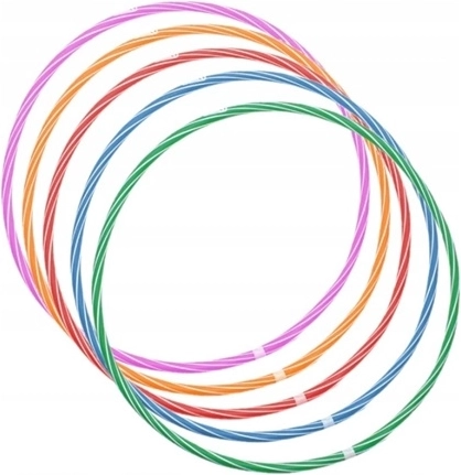Hula hoop obruč sa spiralnim uzorkom 50 cm