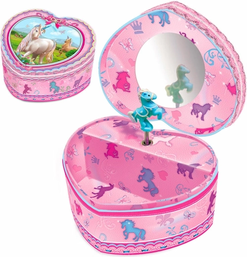 Glazbena kutija za nakit Jednorog Srce