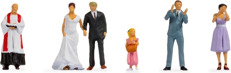 Noch set figurica na vjenčanju