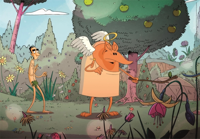 Puzzle CLEMENTONI Netflix Ovaj me svijet neće slomiti (Zerocalcare II) 1000 dijelova