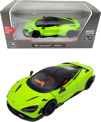Metalni model automobila McLaren 765LT 1:31 sa svjetlima i zvukovima