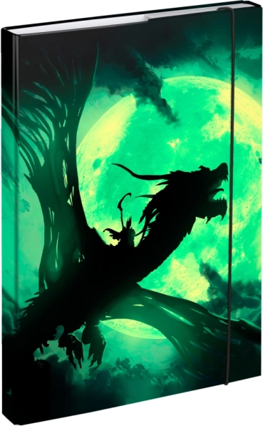 Mape za školske bilježnice A4 s motivom zmaja BAAGL