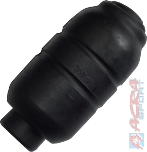 Acra training rubber grenade 350 g, 12 cm - 1 piece
