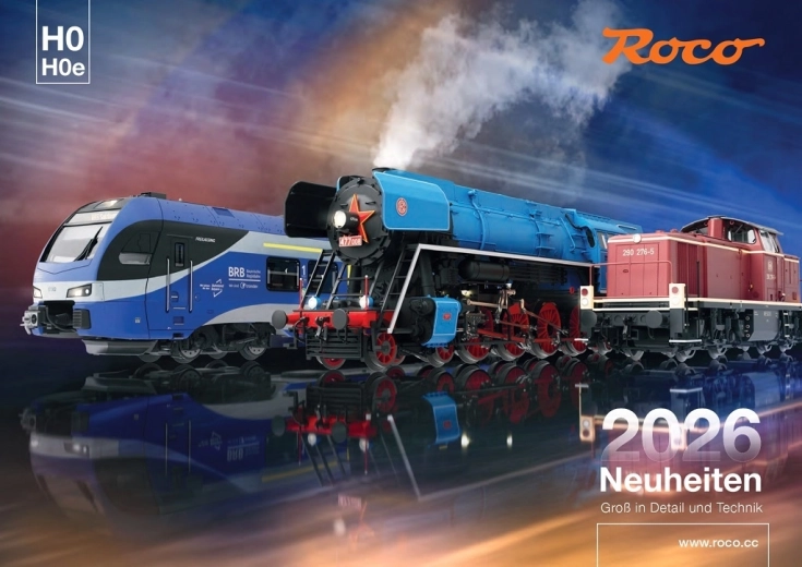 Roco katalog noviteta 2026 na njemačkom