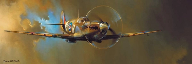 EUROGRAPHICS panoramske puzzle Spitfire – 1000 dijelova