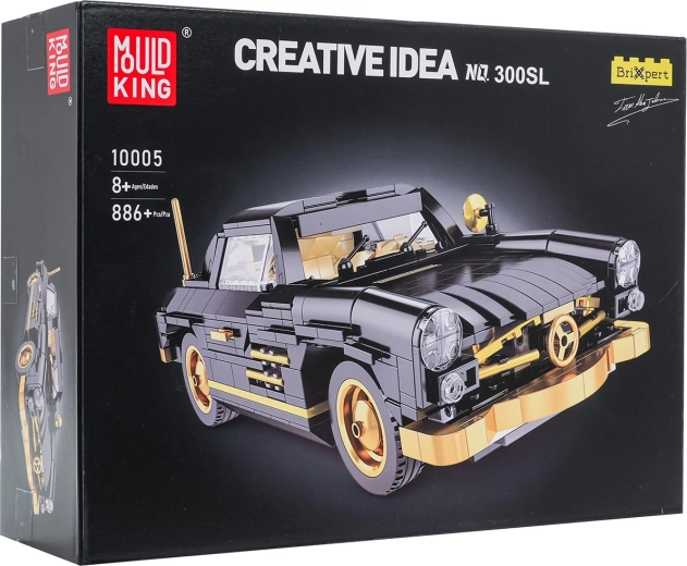 Konstrukcijski set retro autić 886 dijelova