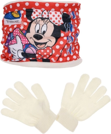 Minnie Neck Warmer and Gloves