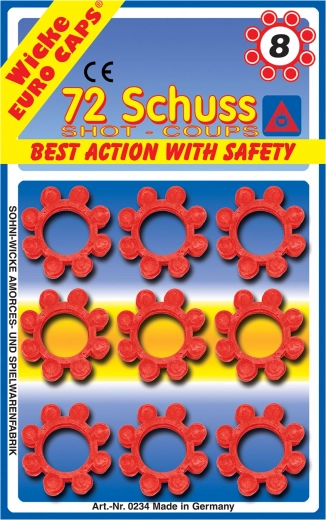 Kapisle za pištolje – pločica 8 hitaca