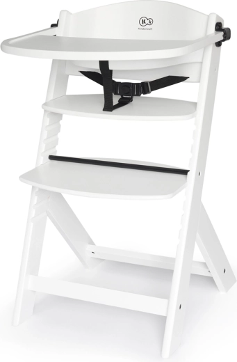 Kinderkraft hranilica Enock, bijela