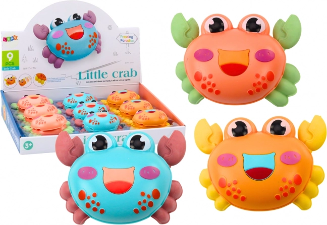 Mali Jolly Crab trenjem pogonjen, 3 boje
