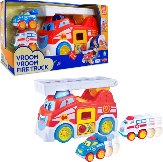 Vatrogasno vozilo sa svjetlima i zvukovima HAP-P-KID