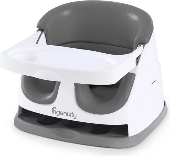 Ingenuity booster za hranjenje 2u1 Baby Base Slate 6m+ do 22 kg