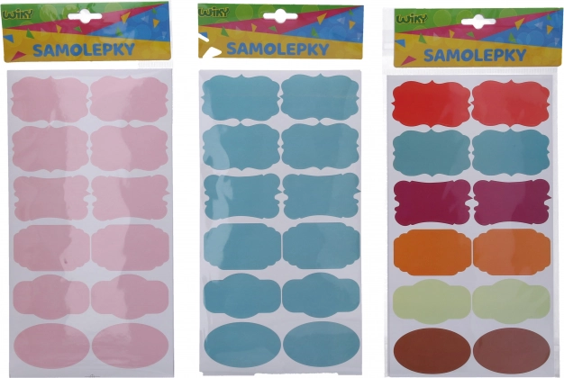 Šarene naljepnice za začine i naljepnice s imenom