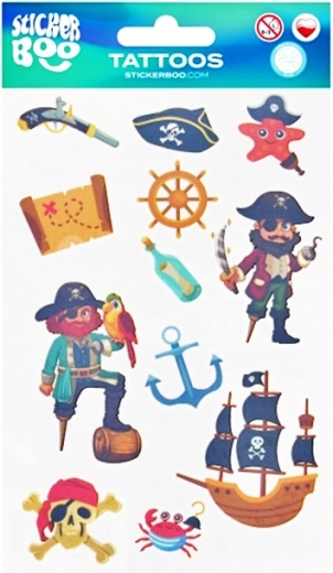 Tetovaže pirati - 1 komad