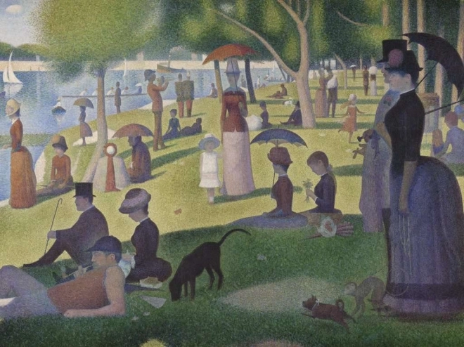 RAVENSBURGER puzzle nedjeljno poslijepodne na otoku La Grande Jatte, 1500 dijelova
