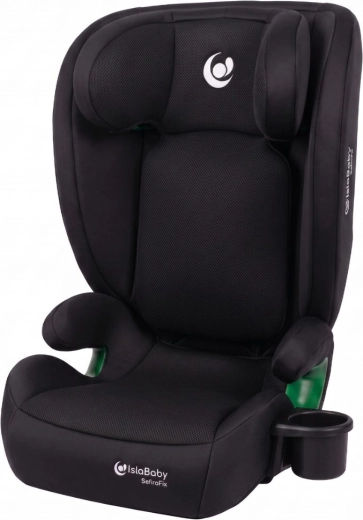 IslaBaby SafiroFix i-Size car seat 100–150 cm (15–36 kg) with ISOFIX mesh black