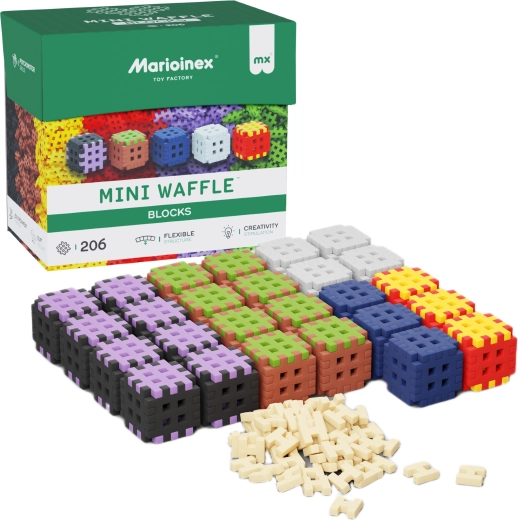 Konstruktorski set mini waffle blocks 206 kom MARIOINEX