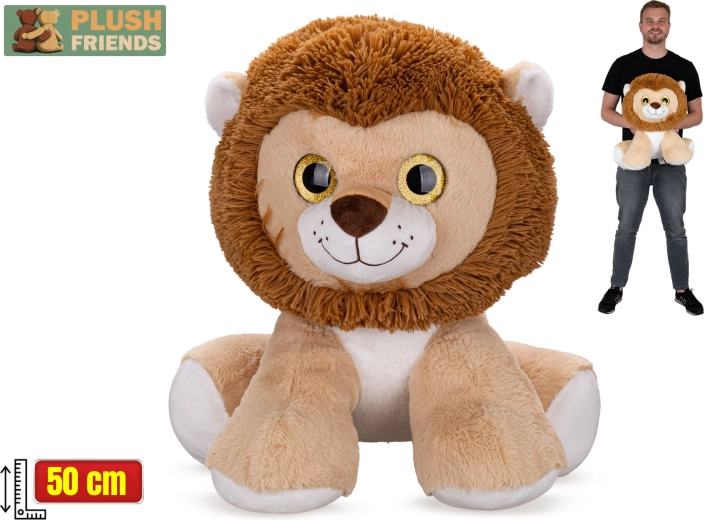 Plush Friends plišani lav 50 cm, sjedeći