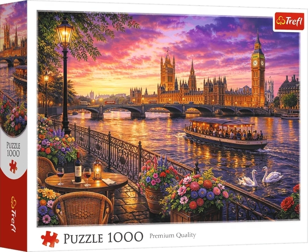 Trefl puzzle Evening on the Thames, London, 1000 pieces
