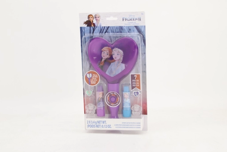 kozmetički set sa svjetlećim ogledalom Snježno kraljevstvo