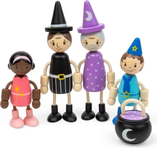 Bigjigs Toys set lutkica za kućicu – bajkovita bića