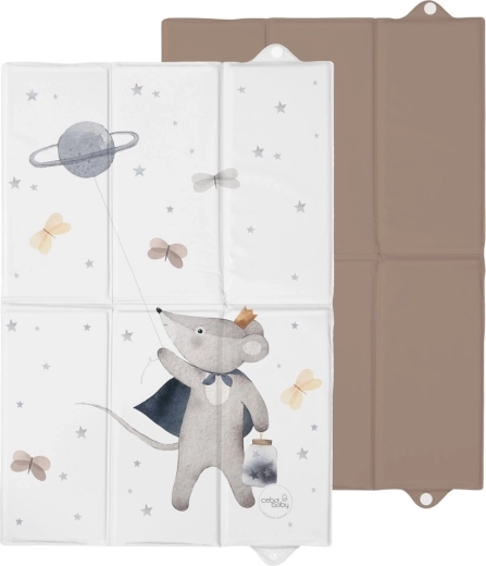 Ceba Baby putna podloga za presvlačenje basic cosmic mouse 60 × 40 cm