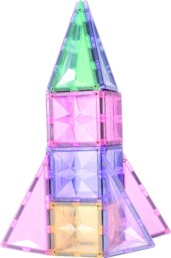 Cleverclixx magnetski građevni set Petite Pastel Pack (36 kom)