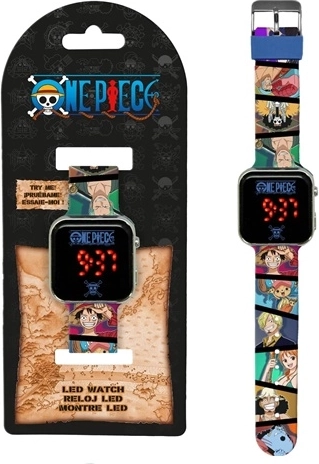 One Piece digitalni LED sat