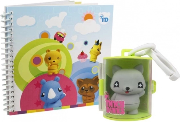 Inky Dinks bilježnica i privjesak s pečatom Tiskaček