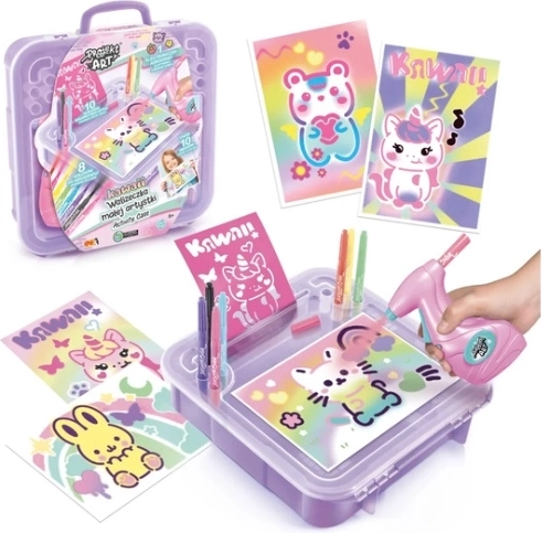 EPEE Projekt Art kovčeg mala umjetnica kawaii s elektroničkim airbrushom