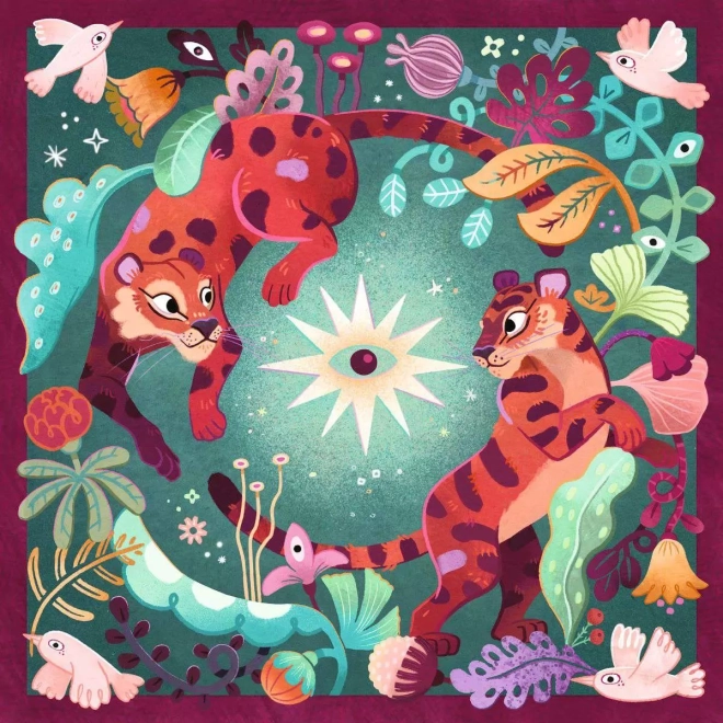 Ravensburger kvadratne puzzle Art & Soul: Životinjski snovi 756 dijelova