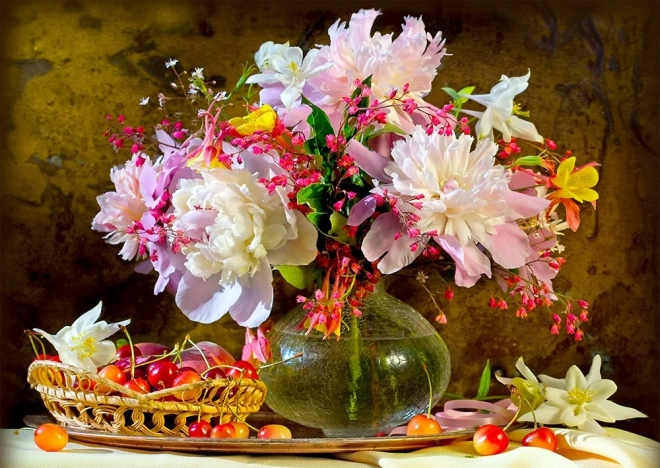 slagalica ljepota božura 1000 dijelova