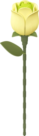 Robotime ROKR Floral Art 3D puzzle – zelena ruža, 37 dijelova