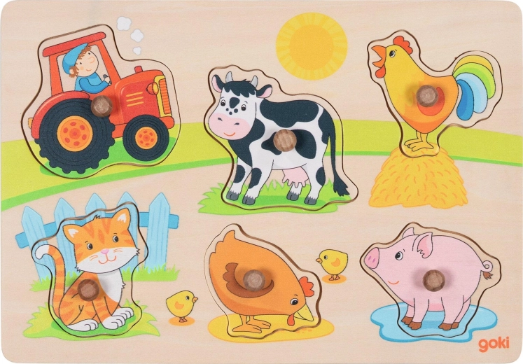 Umetanka puzzle farma - 1 komad