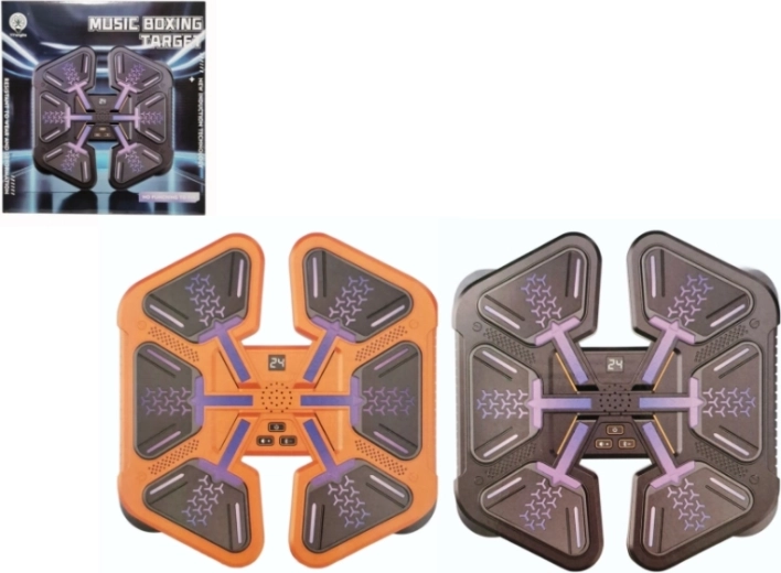 Interactive boxing target board with light and sound - 1 piece