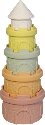 Gumene građevne kocke – dvoraćna kula za najmlađe