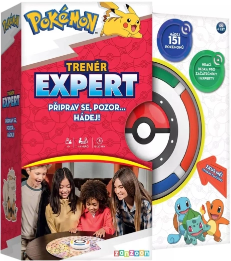 Pokémon Trainer Expert – electronic trivia board game with sound