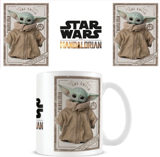 Star Wars keramička šalica Mandalorian – The Child (Baby Yoda), 325 ml