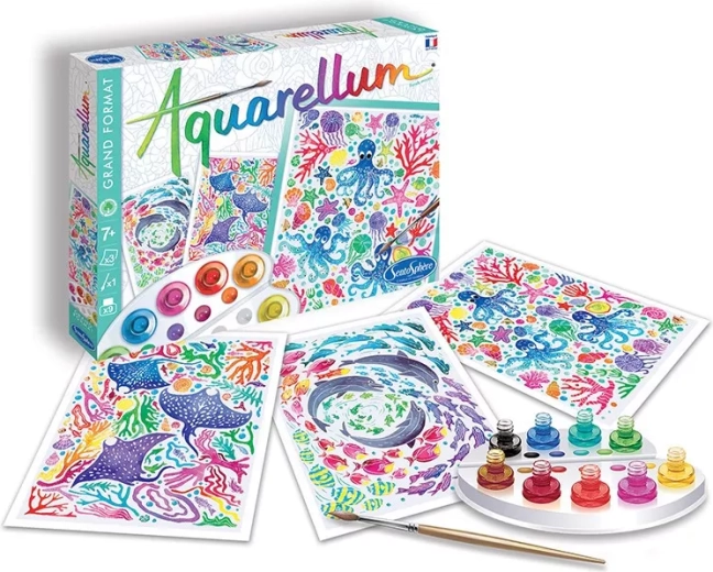 Sentosphere akvarelni kreativni set – morsko dno