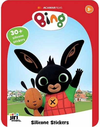 Game with Bing silicone stickers