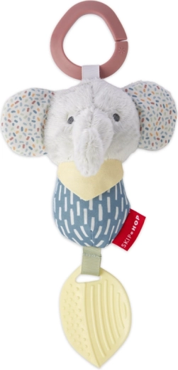 Skip Hop Bandana Buddies elephant hanging toy with teether