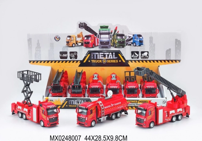 Metalni model vatrogasnog vozila 1:32