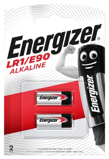 Energizer LR1/E90 alkalna baterija, pakiranje 2 kom