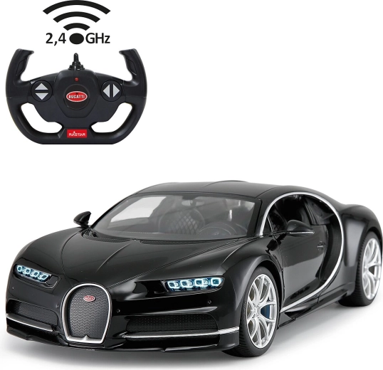 Jamara Bugatti Chiron RC car 1:14 black 2.4 GHz - 1 piece