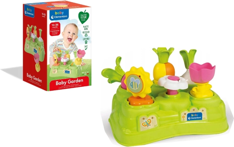 Sortirna igra Kolorowy Ogród – vrtni sorter oblika i boja